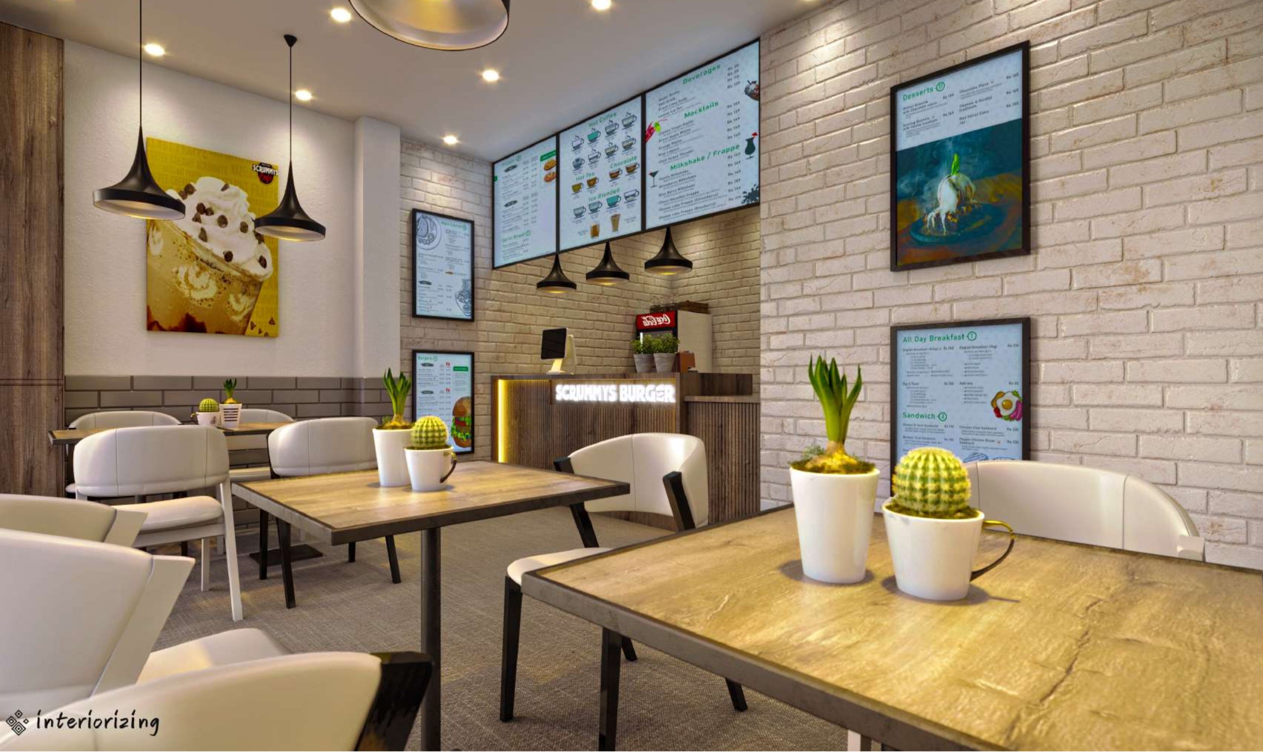 “Scrrumys Burger Café – Where Every Bite is Scrumptious!”
