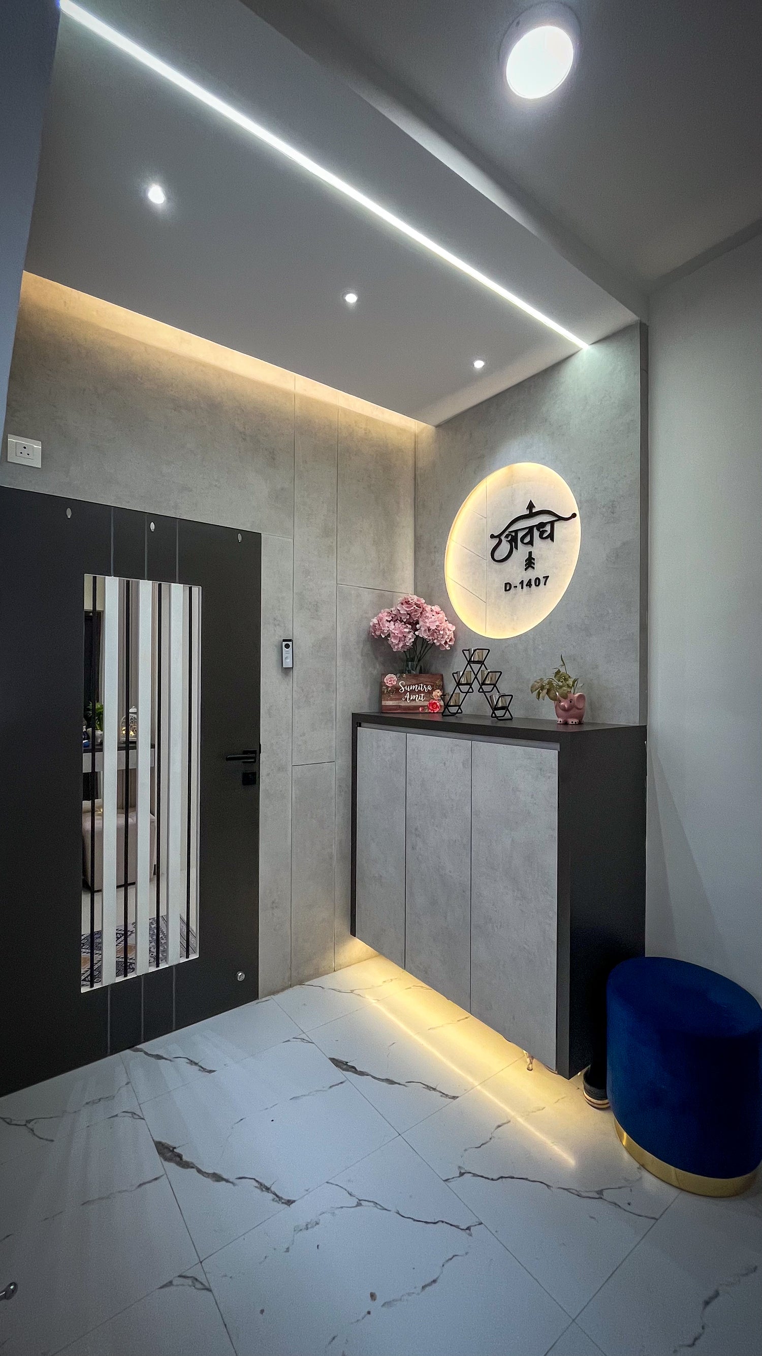 Avadh – A Modern 2 BHK Residence by Mohite &amp; Associates