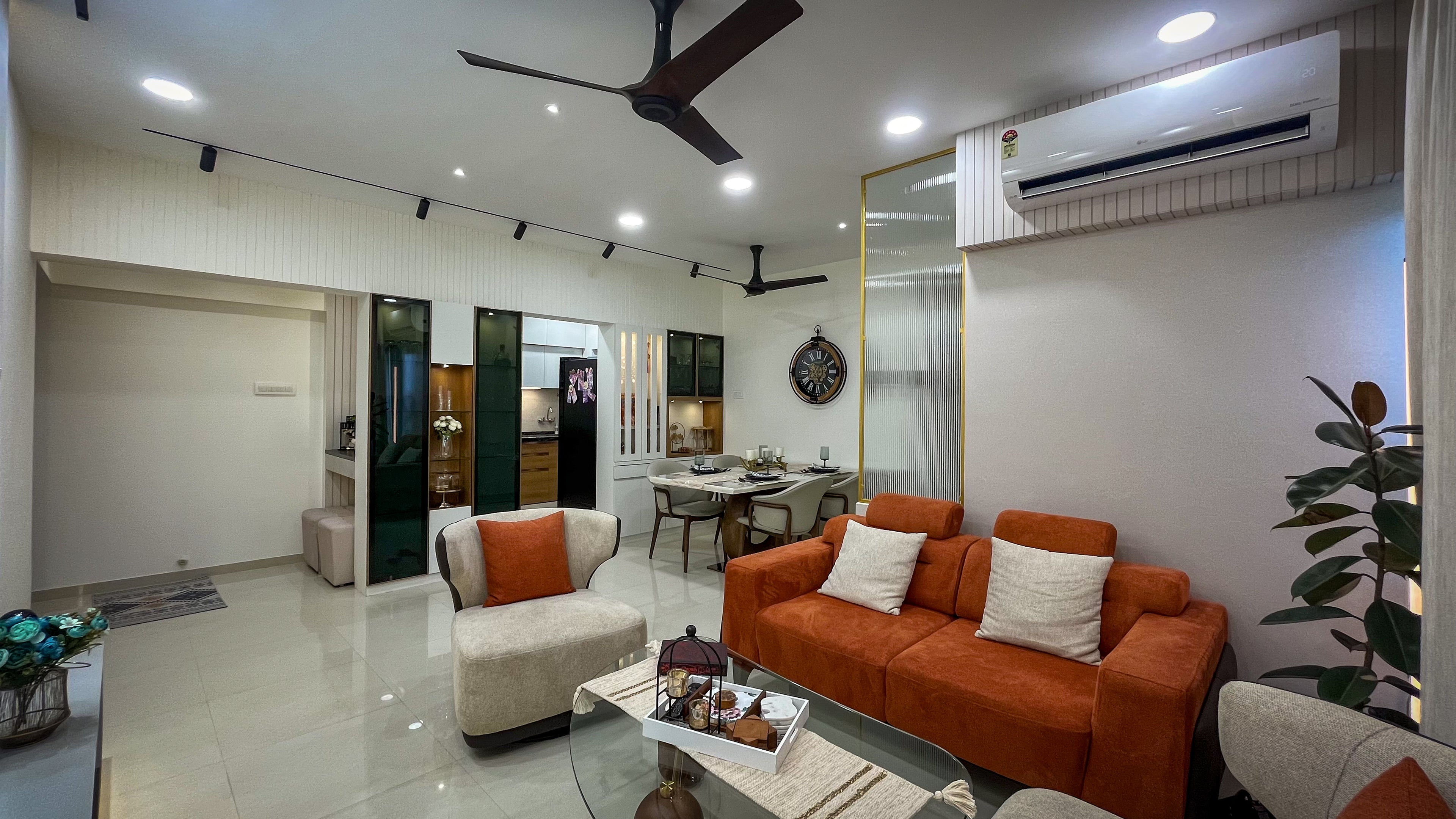 Avadh – A Modern 2 BHK Residence by Mohite &amp; Associates