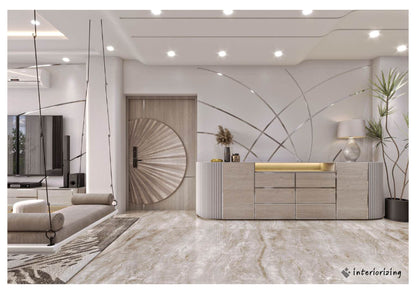 Modern Elegance: 3BHK Park View Apartment
