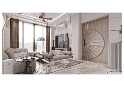 Modern Elegance: 3BHK Park View Apartment