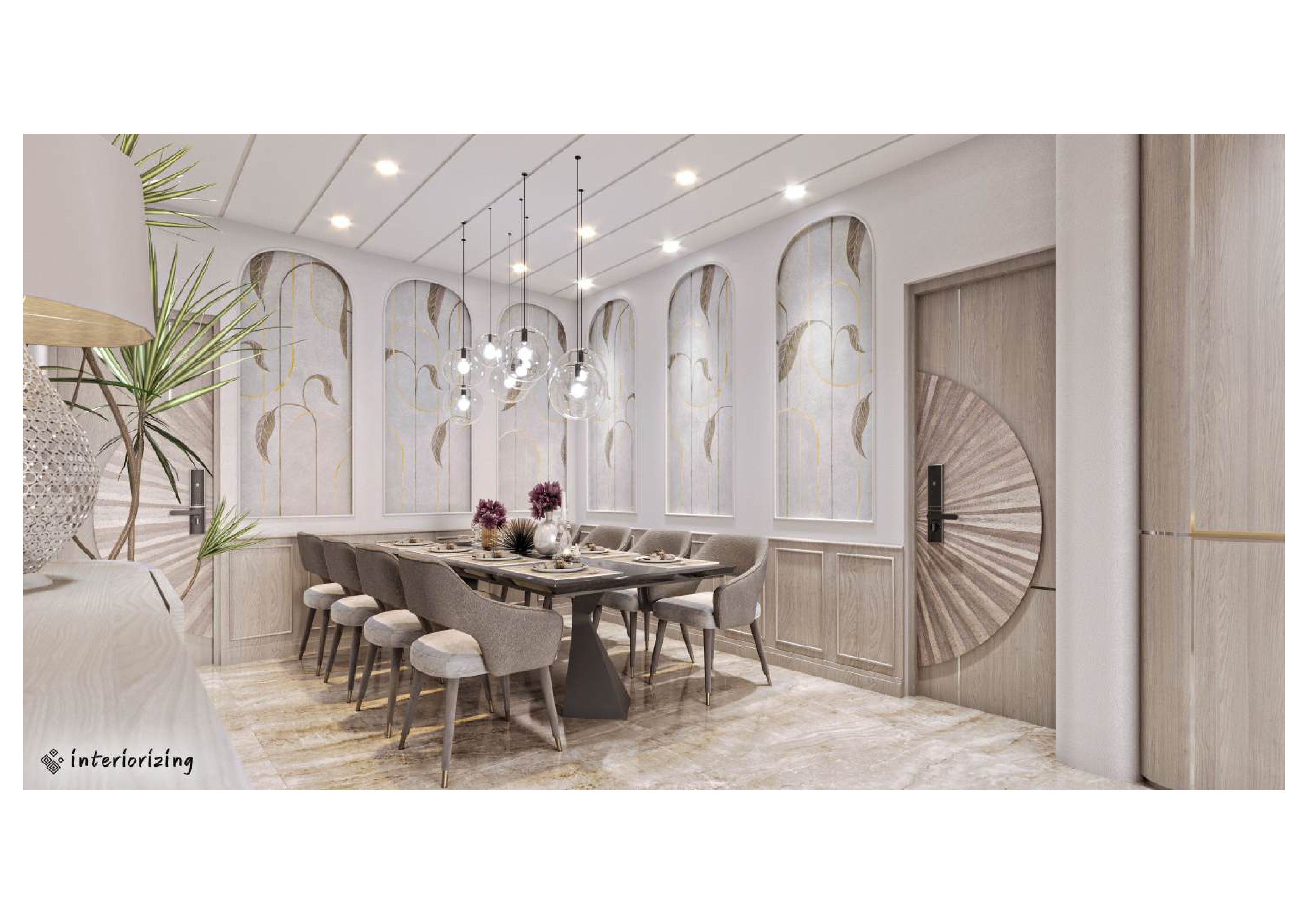 Modern Elegance: 3BHK Park View Apartment