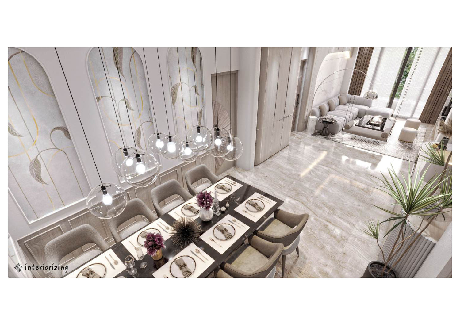 Modern Elegance: 3BHK Park View Apartment