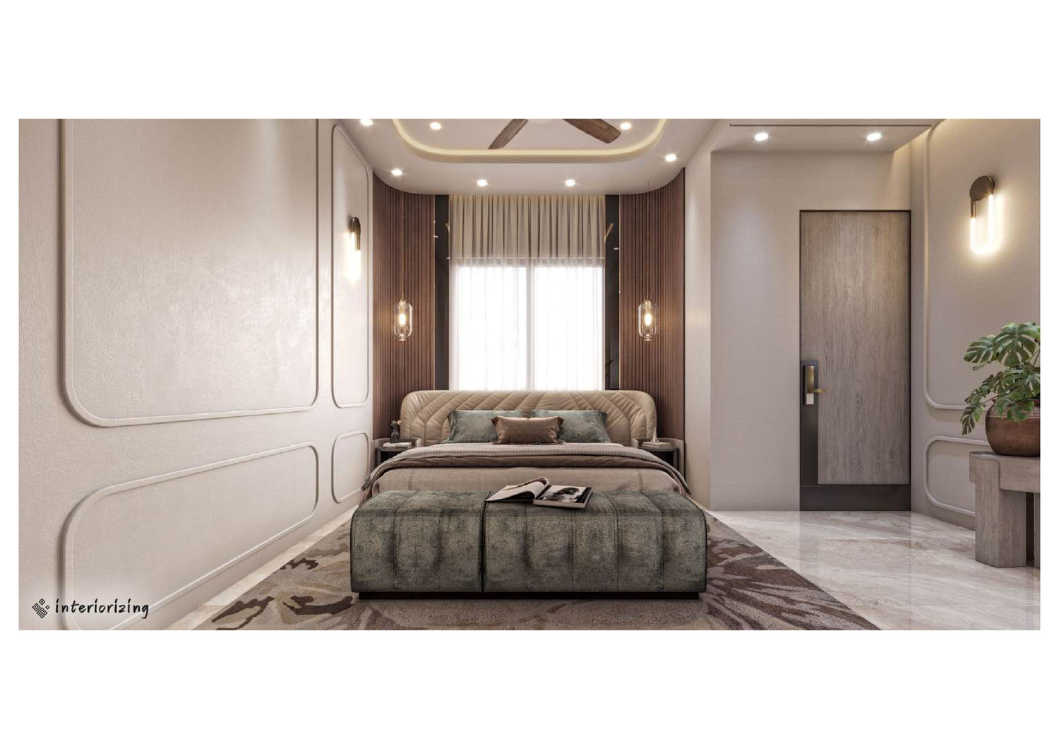 Modern Elegance: 3BHK Park View Apartment