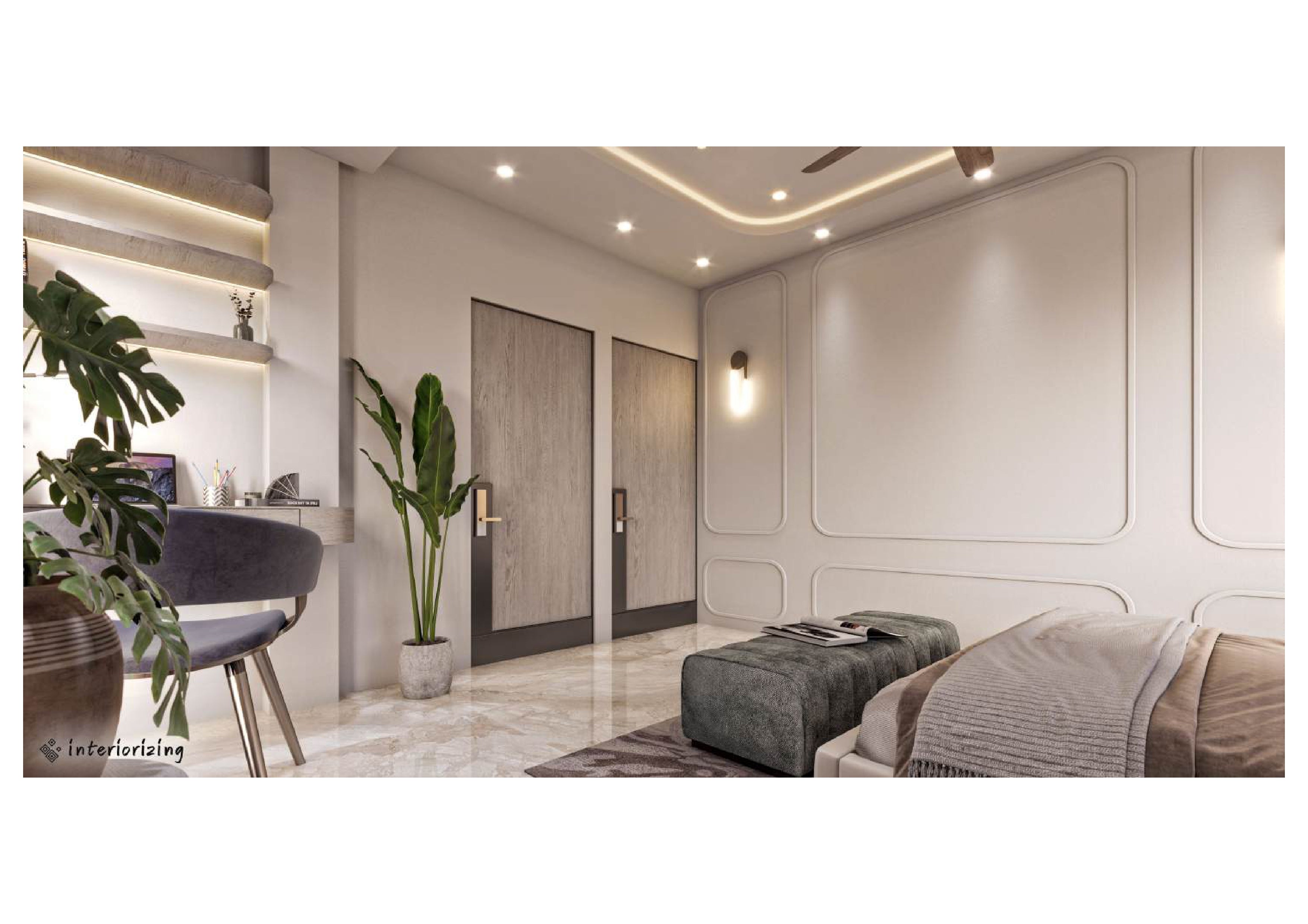 Modern Elegance: 3BHK Park View Apartment