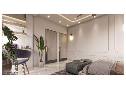 Modern Elegance: 3BHK Park View Apartment