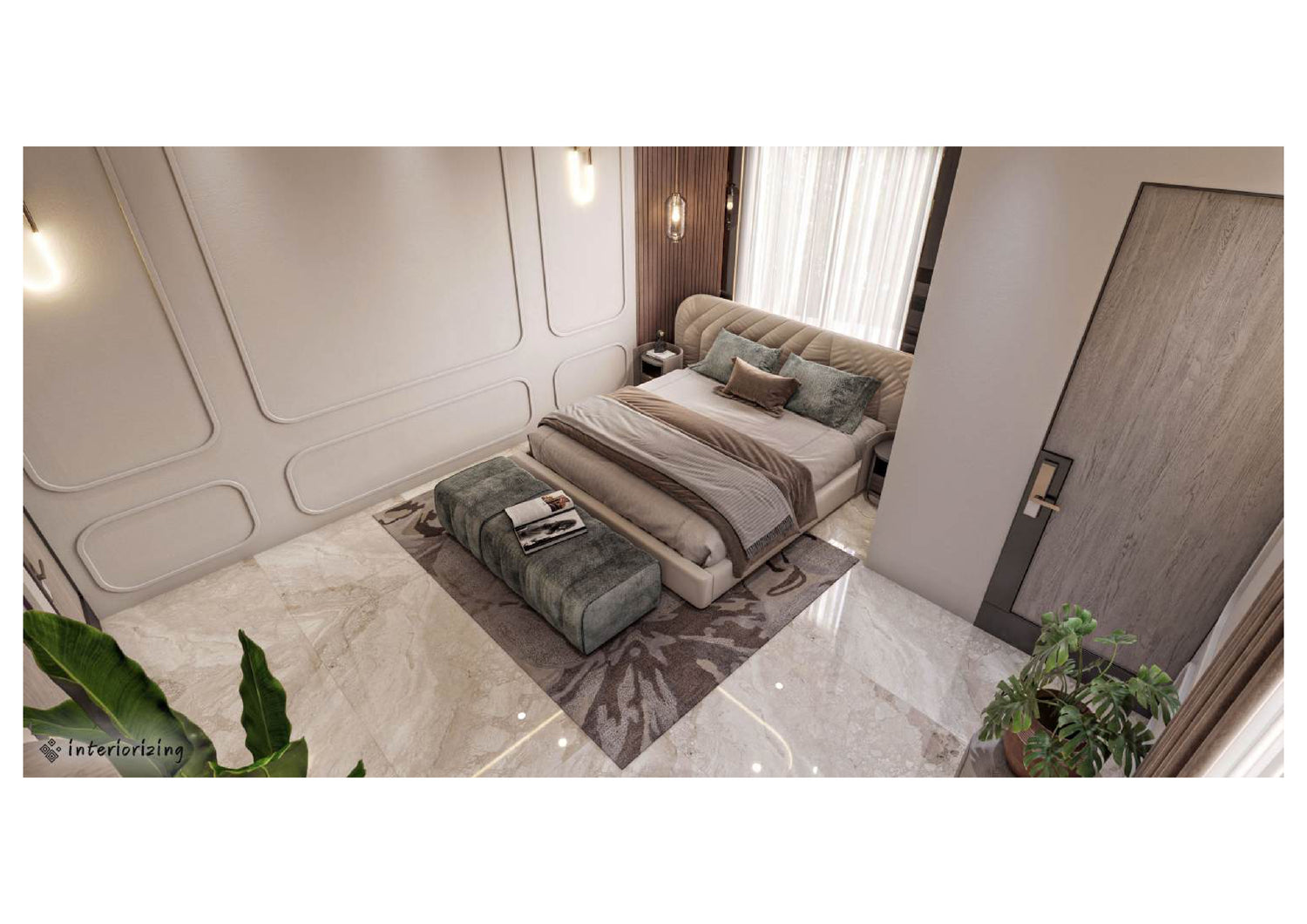 Modern Elegance: 3BHK Park View Apartment