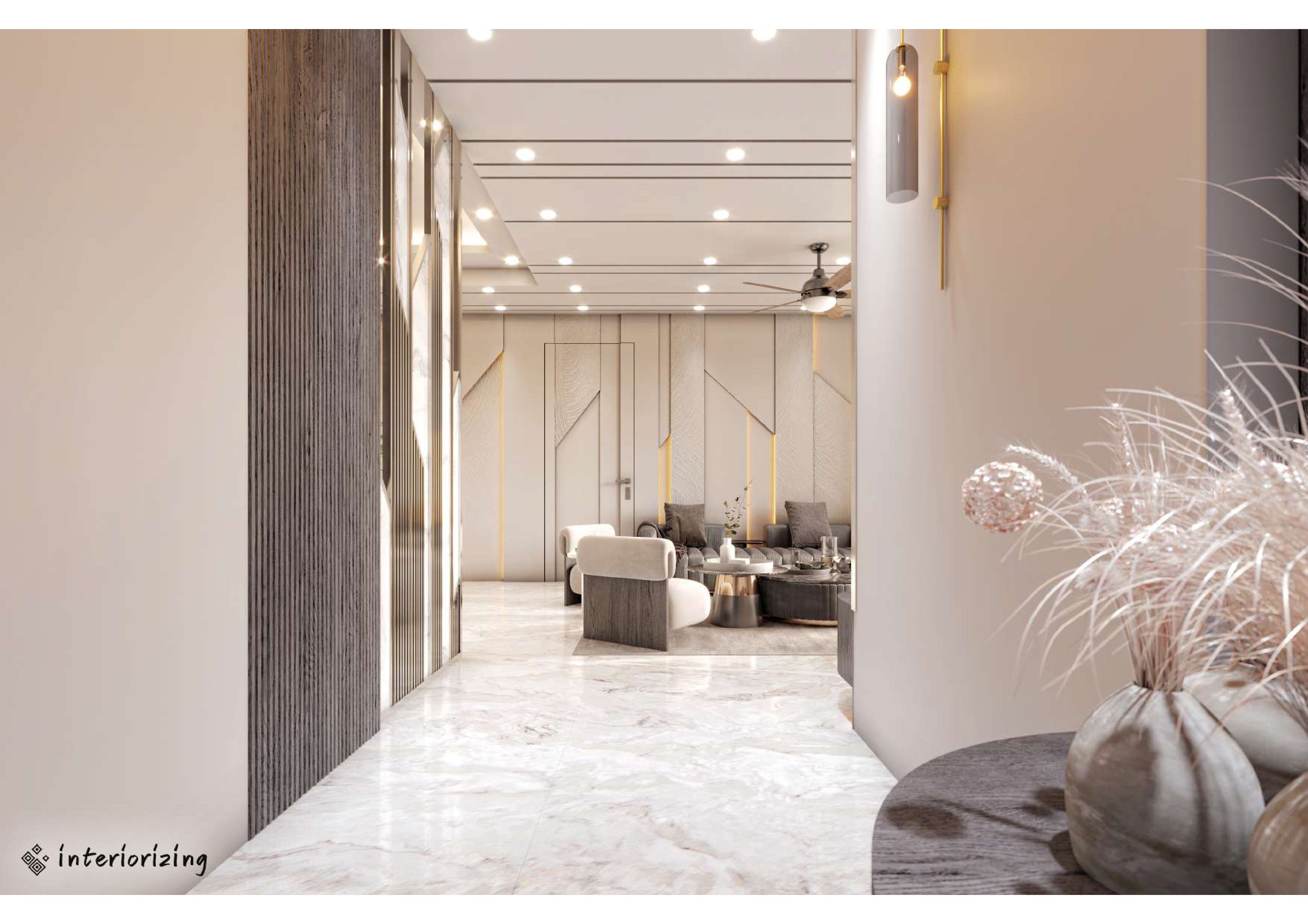&quot;Serene Abode&quot; – A peaceful and elegant home transformation.