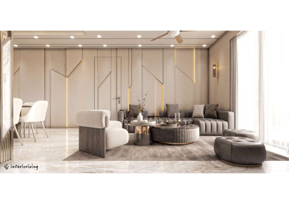 &quot;Serene Abode&quot; – A peaceful and elegant home transformation.