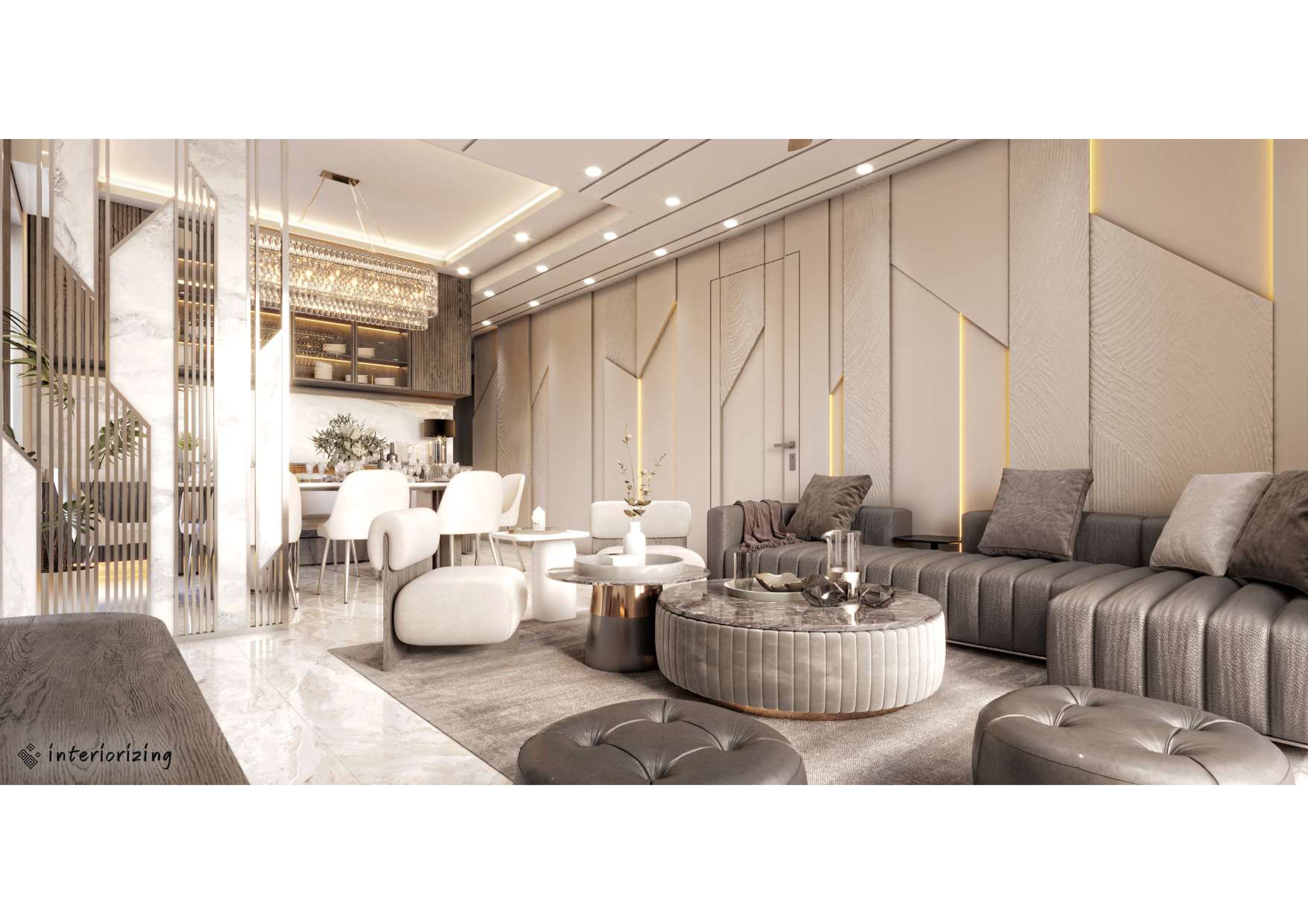 &quot;Serene Abode&quot; – A peaceful and elegant home transformation.