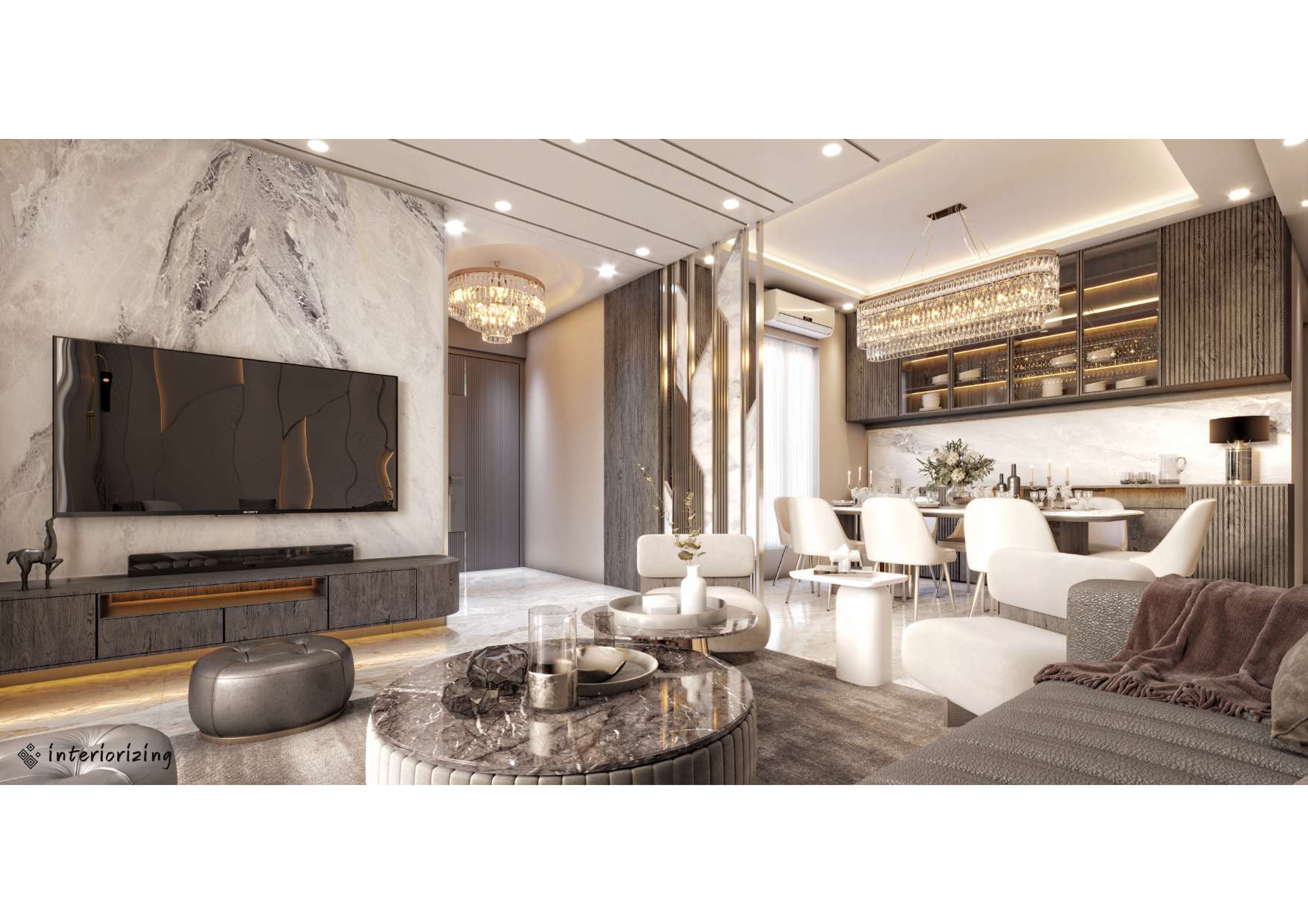 &quot;Serene Abode&quot; – A peaceful and elegant home transformation.